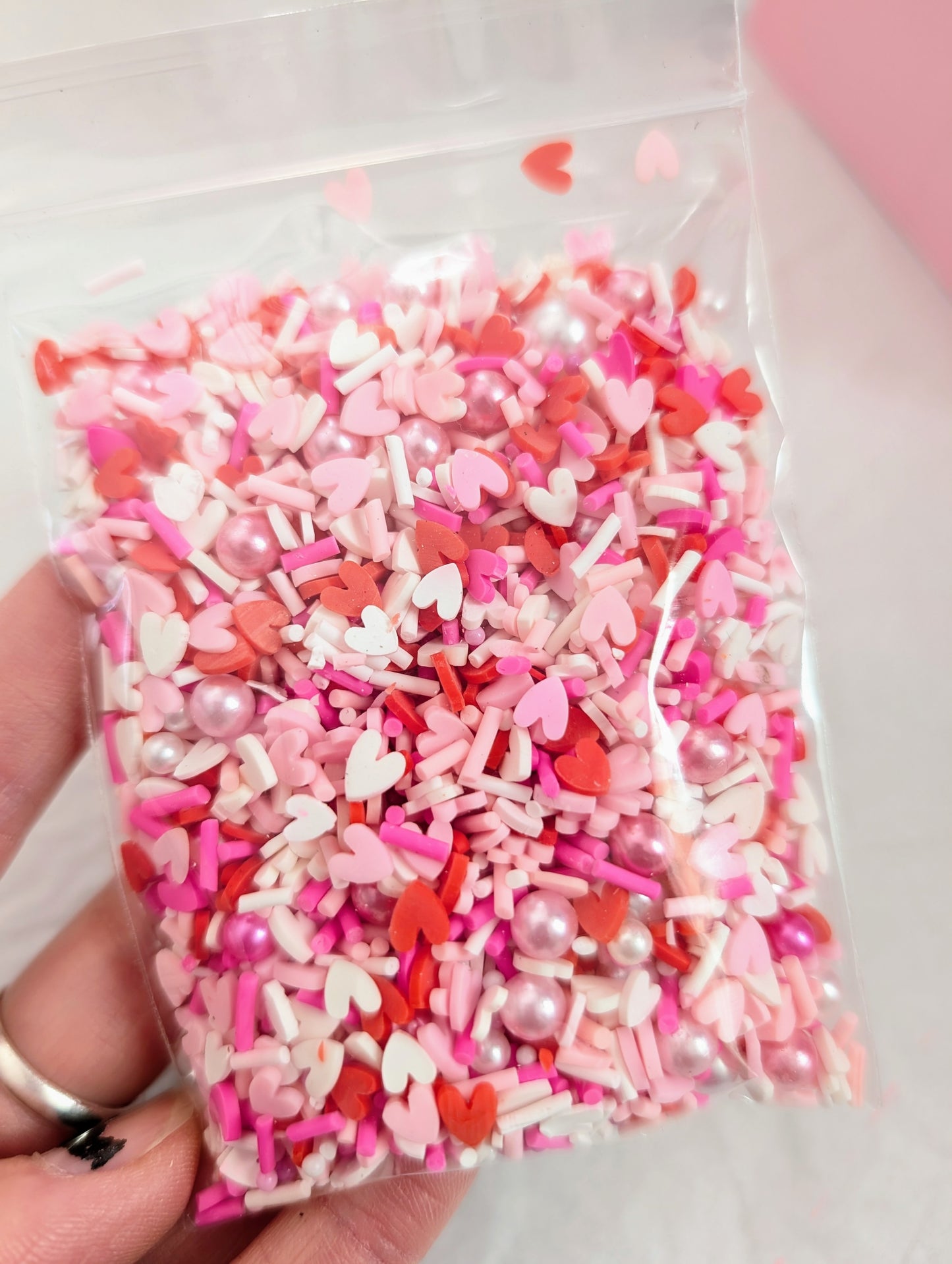 Heart and Pearls Confetti