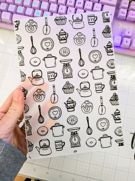 Bakers Embossing Folder