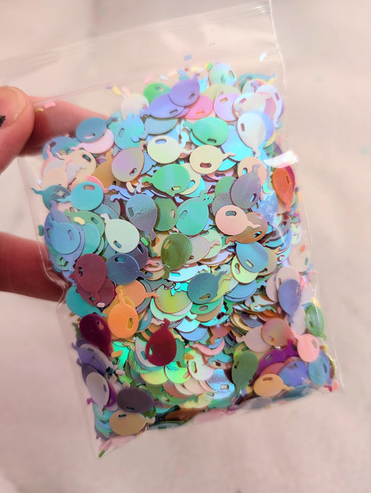 Balloon Pastel Confetti