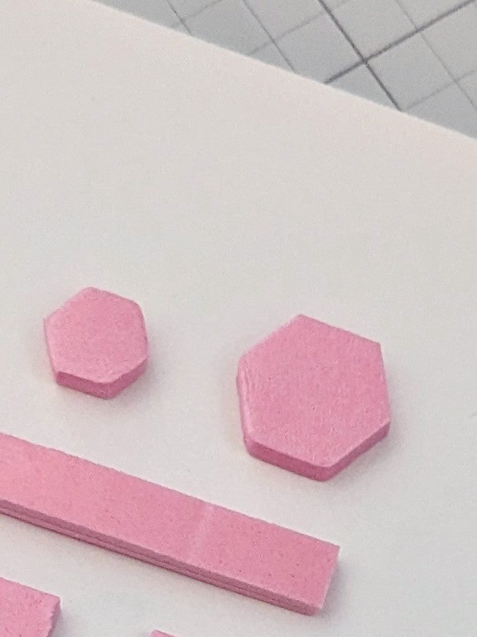 Double-Side Hex Tape (set of 5 sheets)