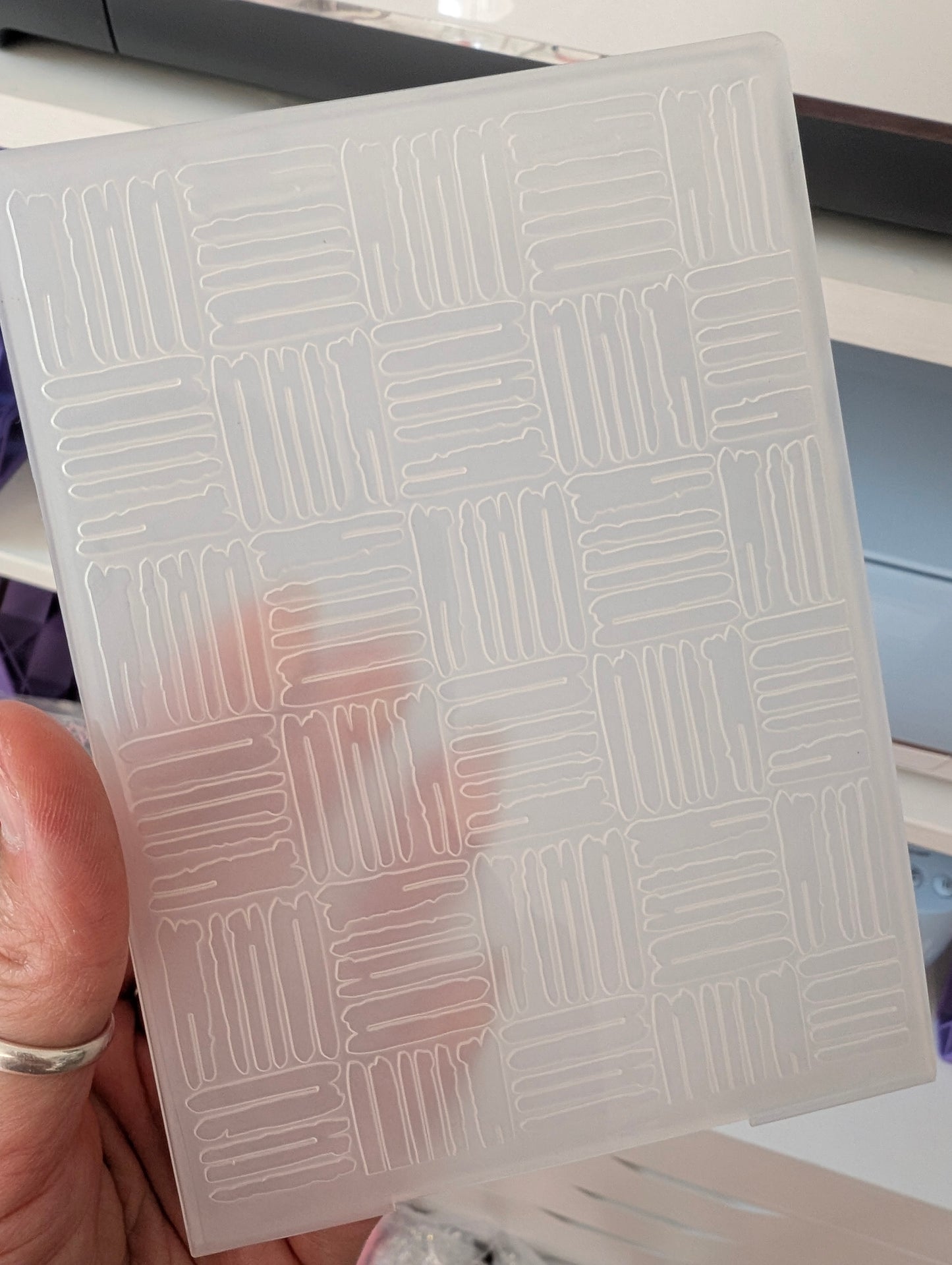 Criss Cross Embossing Folder