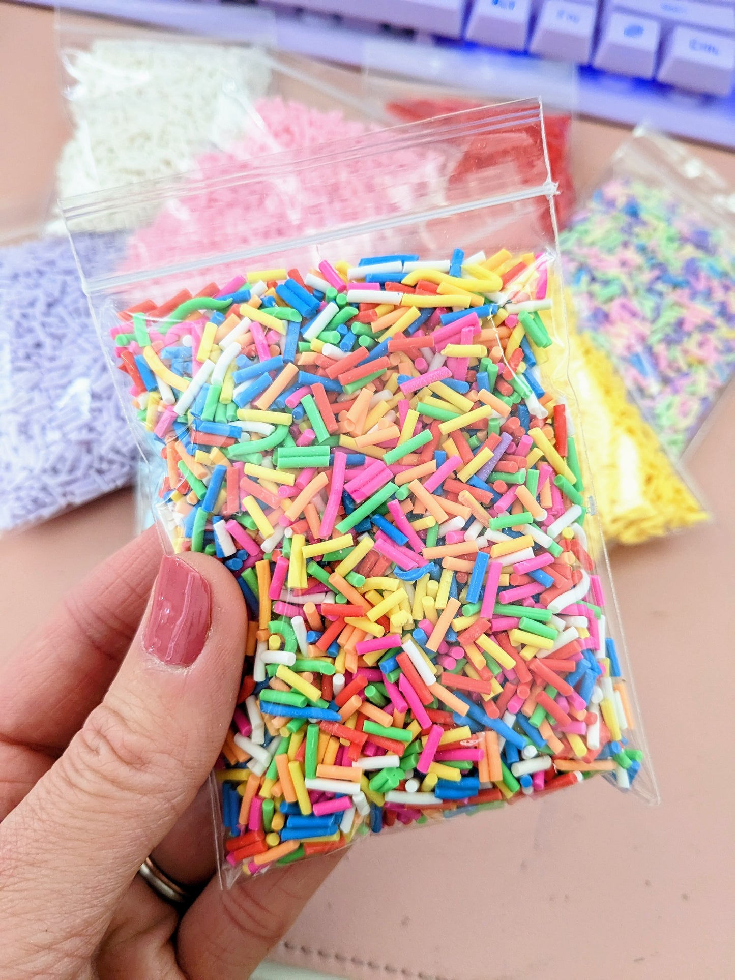 Sprinkle Poly Clay Confetti