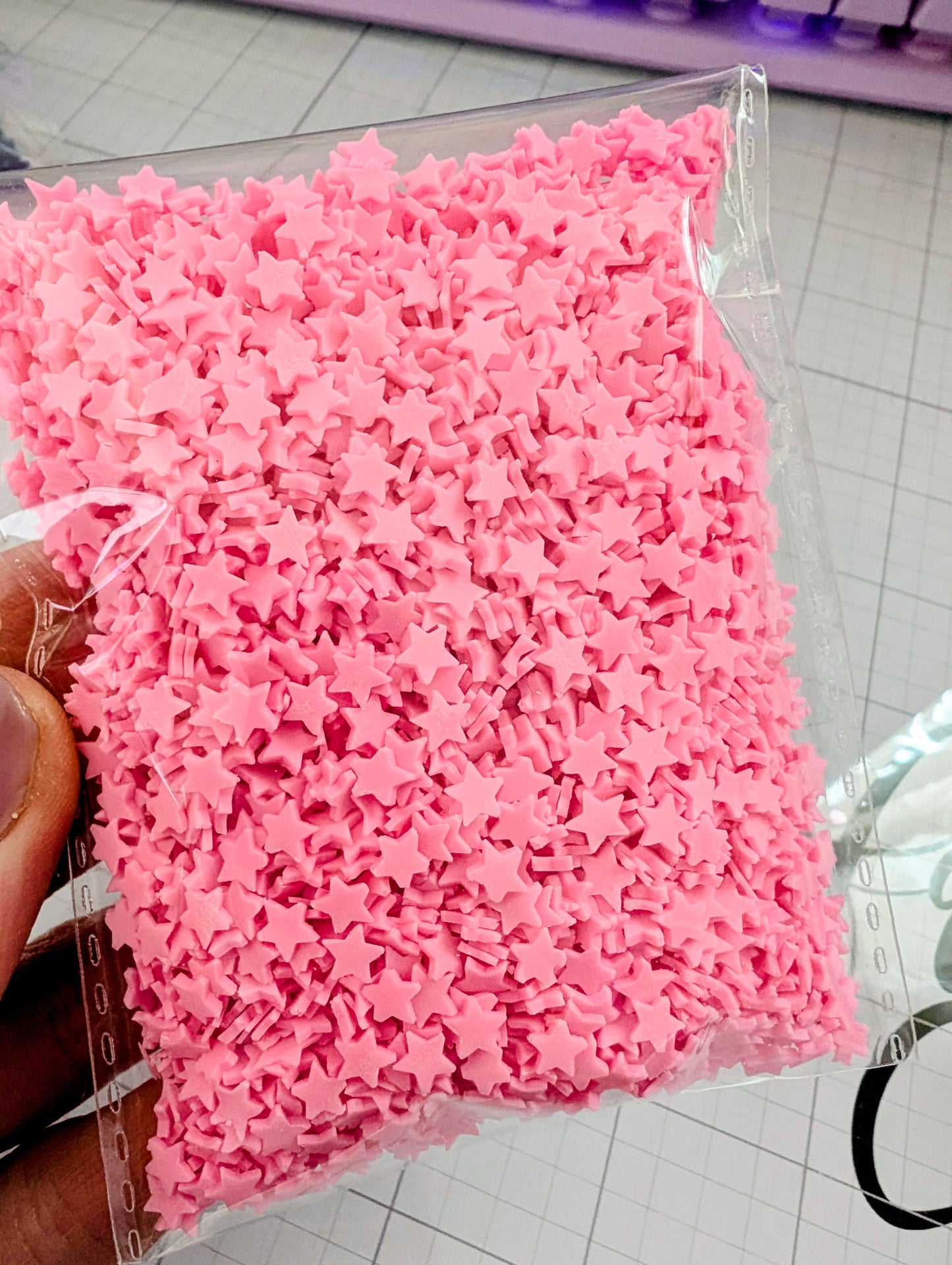 Star Poly Clay Confetti