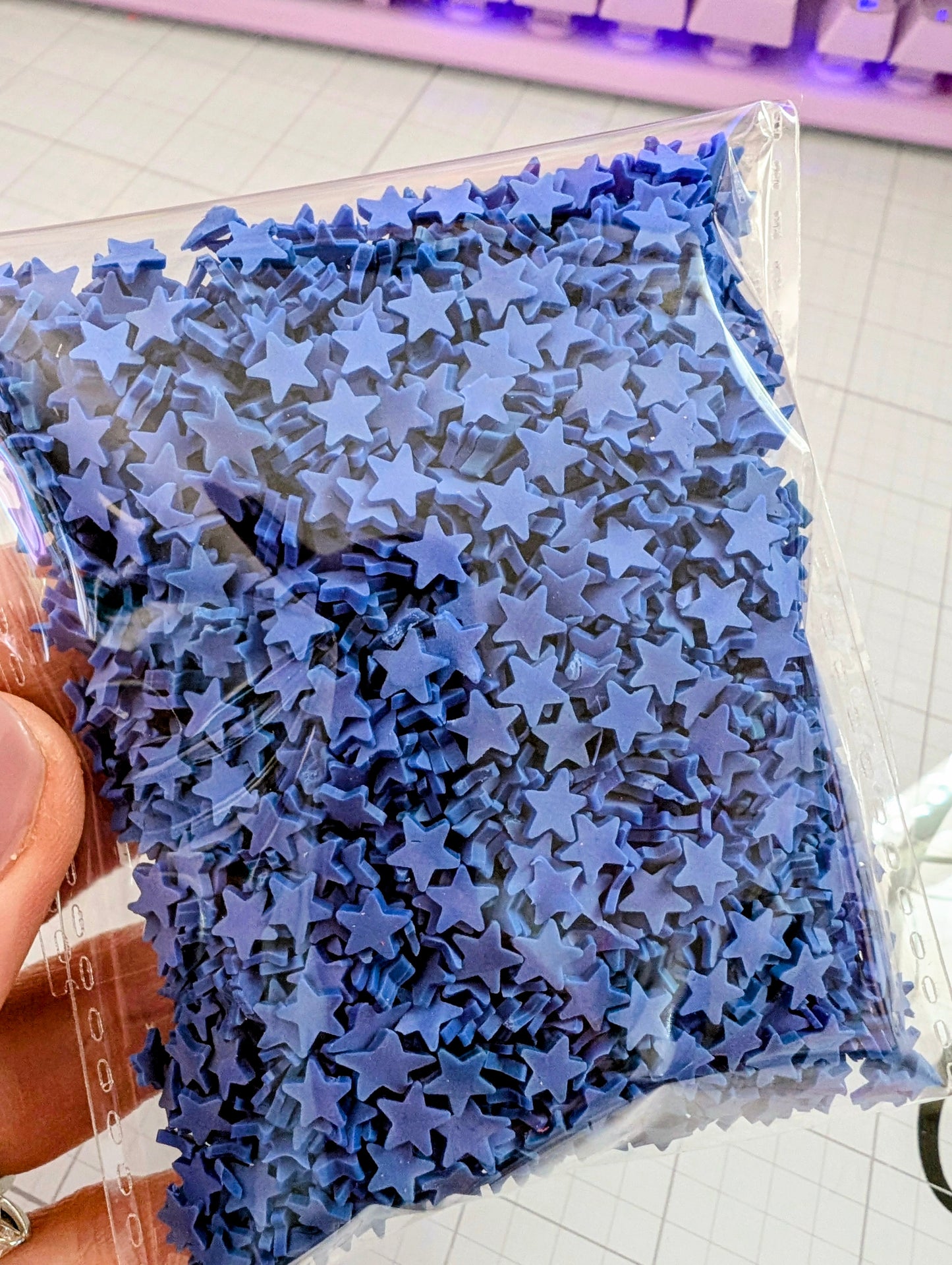 Star Poly Clay Confetti