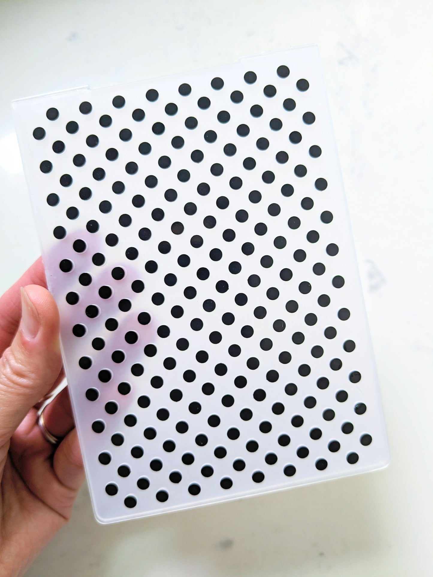 Swiss Dots Embossing Folder