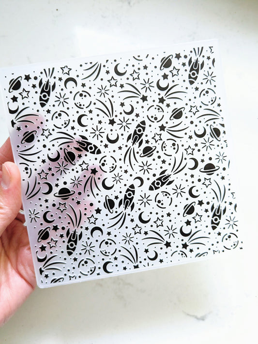 Space Embossing Folder