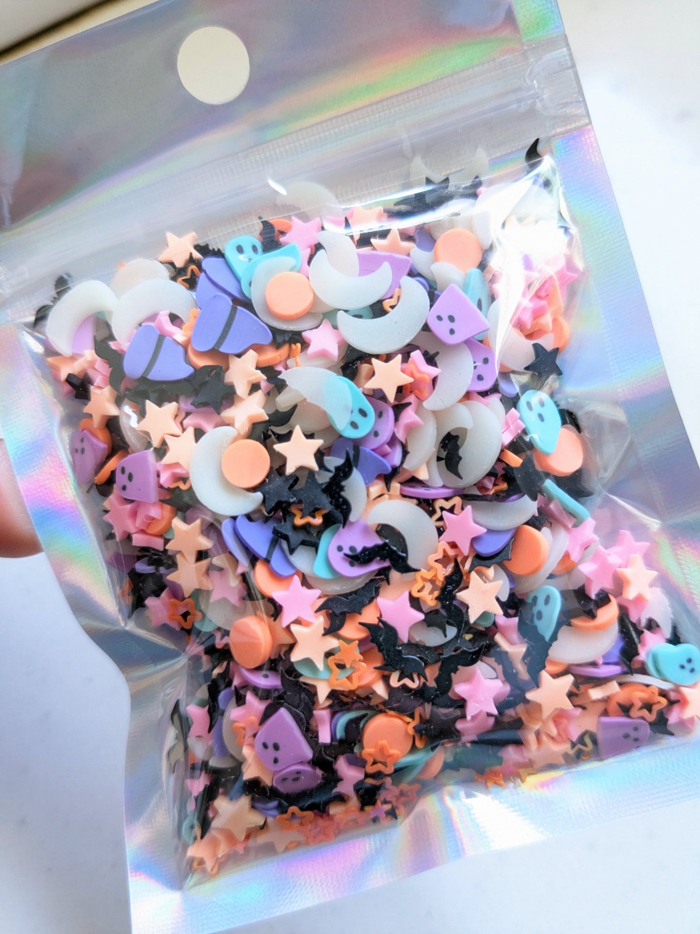 Spooky Mix poly clay Confetti