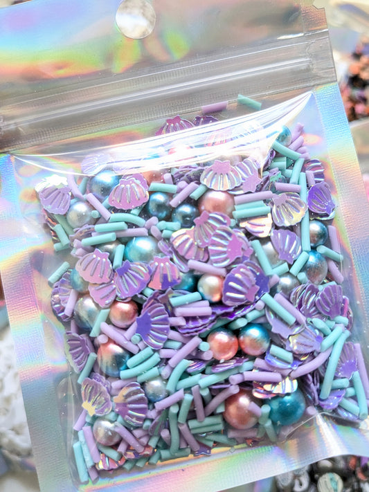 Under the sea Poly Clay Confetti