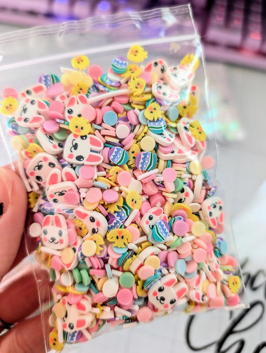 Easter Hop Poly Caly Confetti
