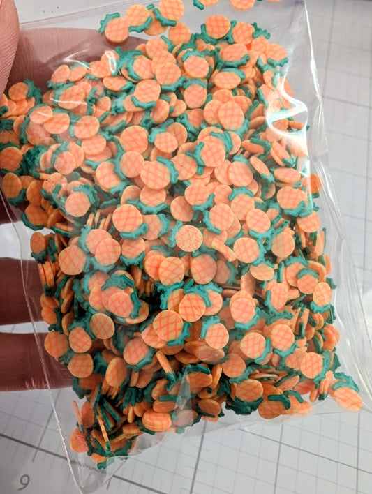 Pineapple poly clay Confetti