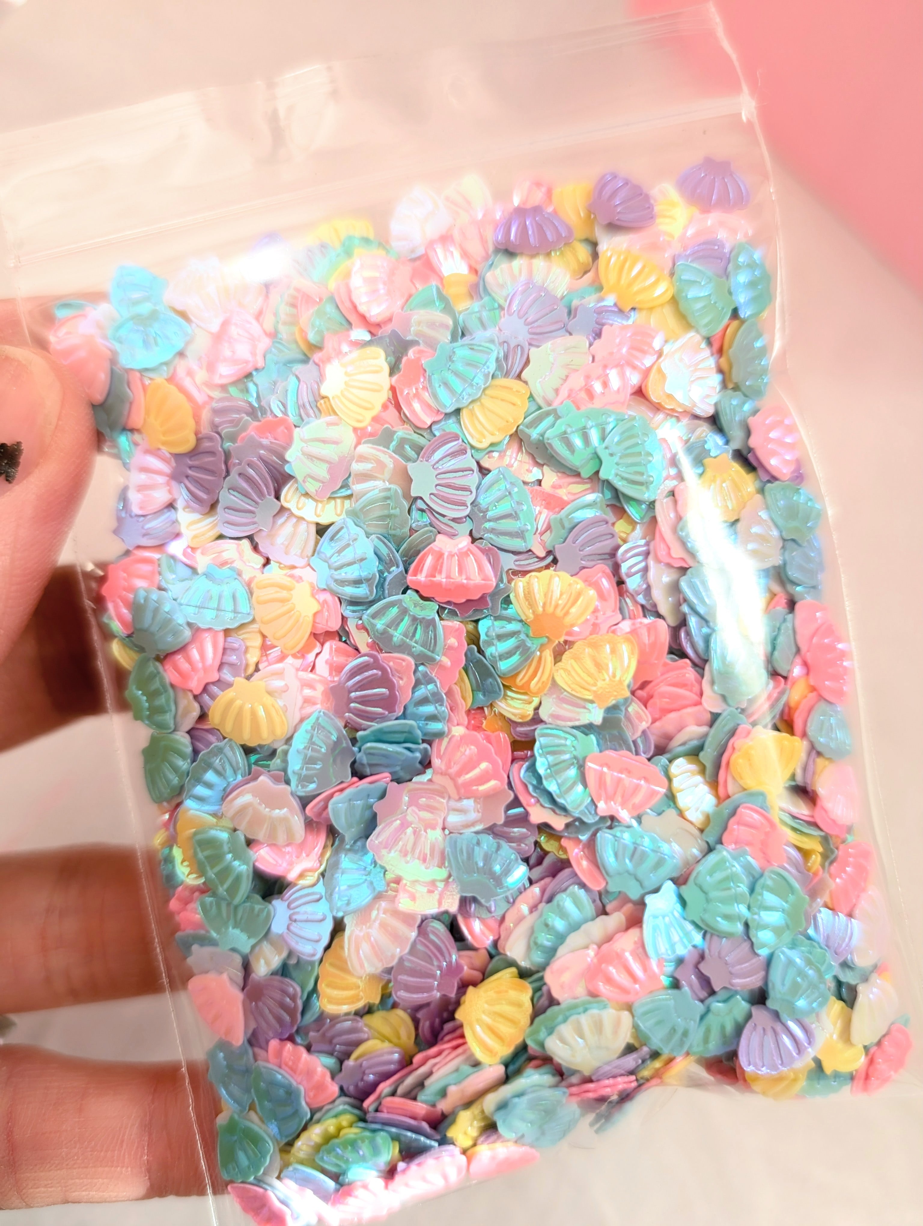 SeaShell Pastel Confetti – FancifulChaos