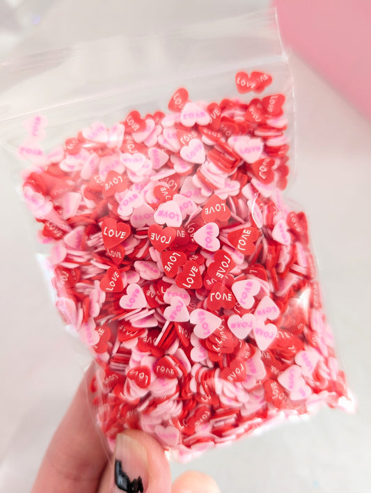 Conversation Hearts Confetti