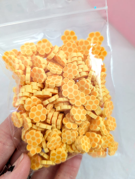 Honey Comb poly clay Confetti