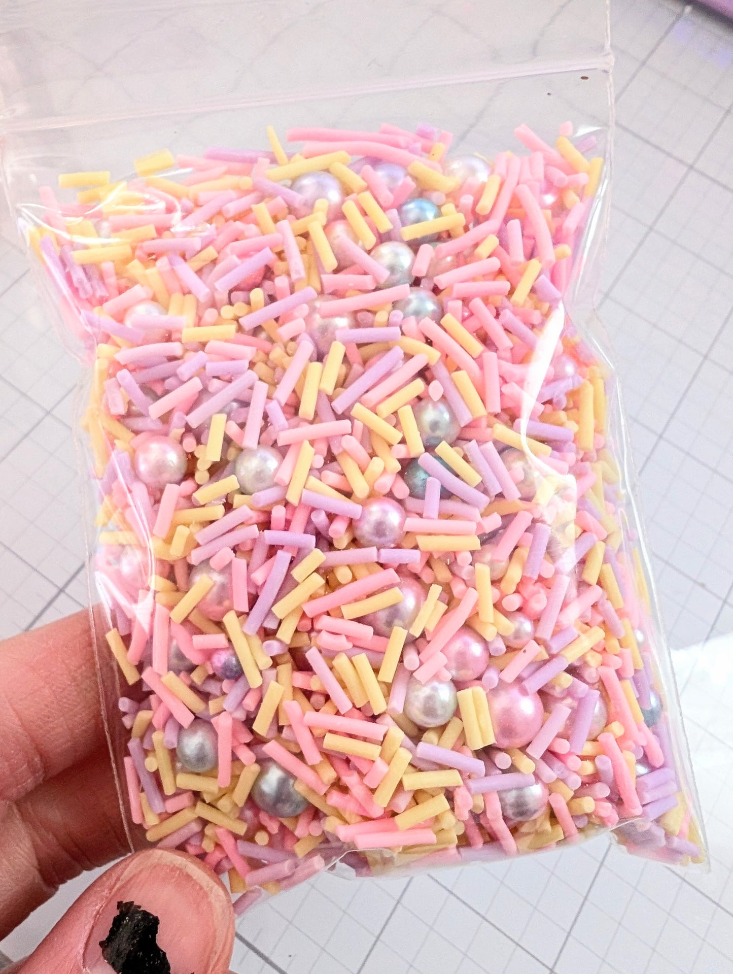 Pearl & Sprinkles Poly Clay Confetti