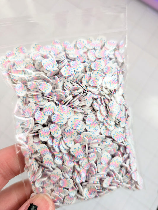 Easter Egg Poly Clay Confetti
