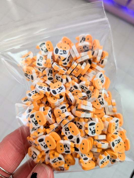 Cow Poly Clay Confetti