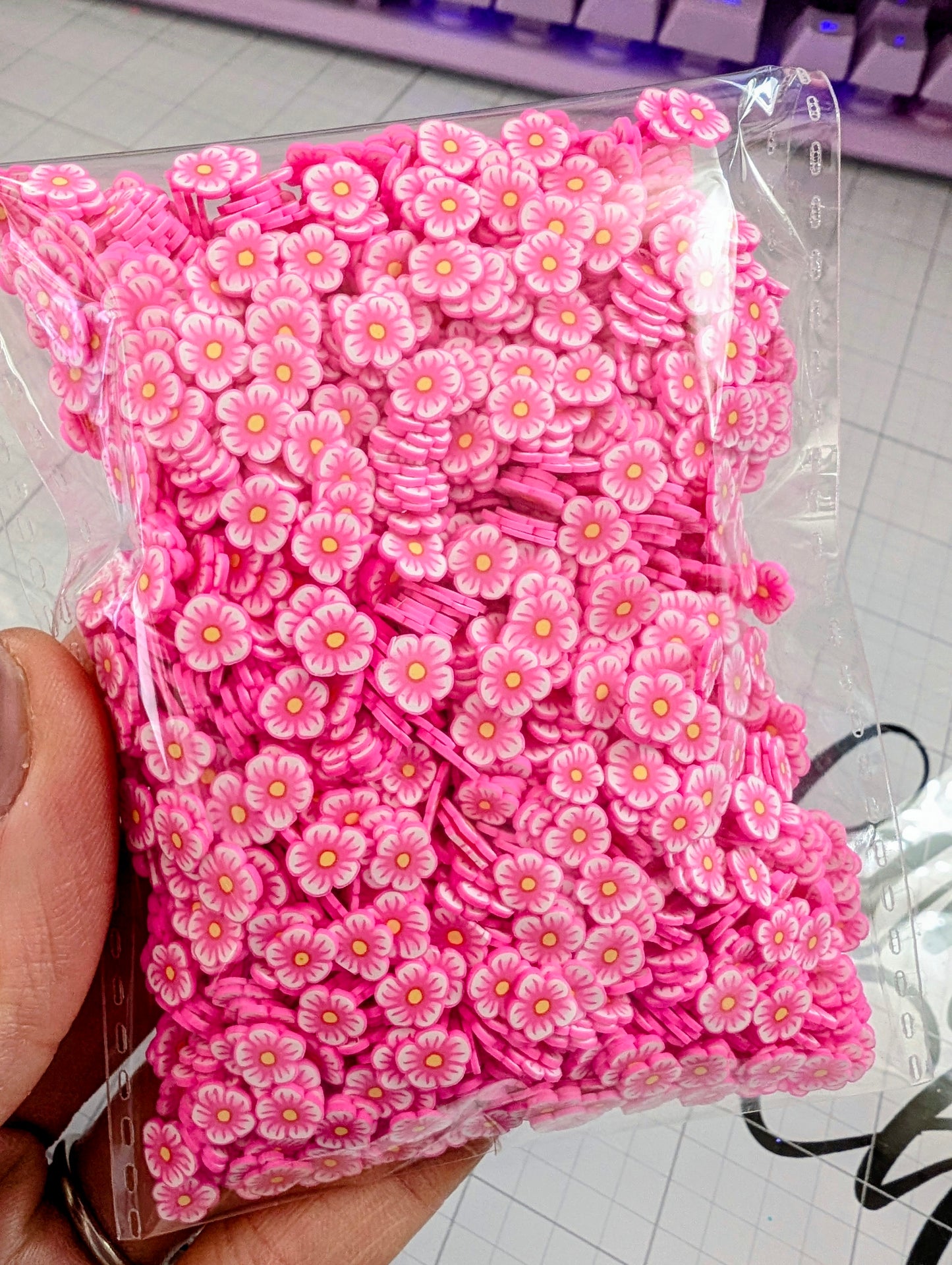 Spring Flower Poly Clay