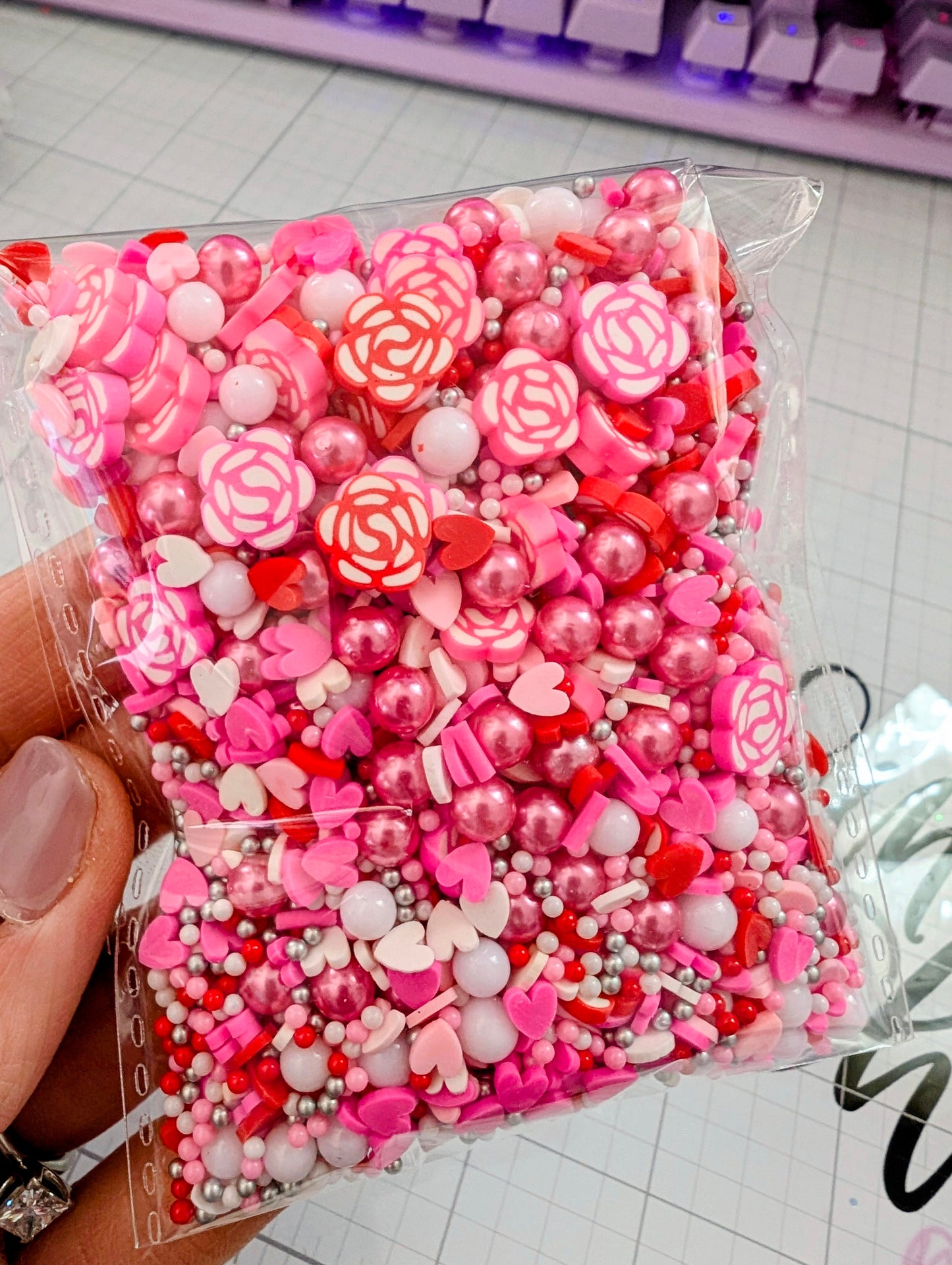 Rose Poly Clay