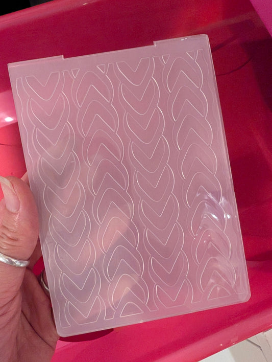 Braid Embossing Folder