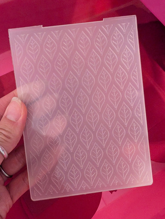 Mini Leaf Embossing Folder