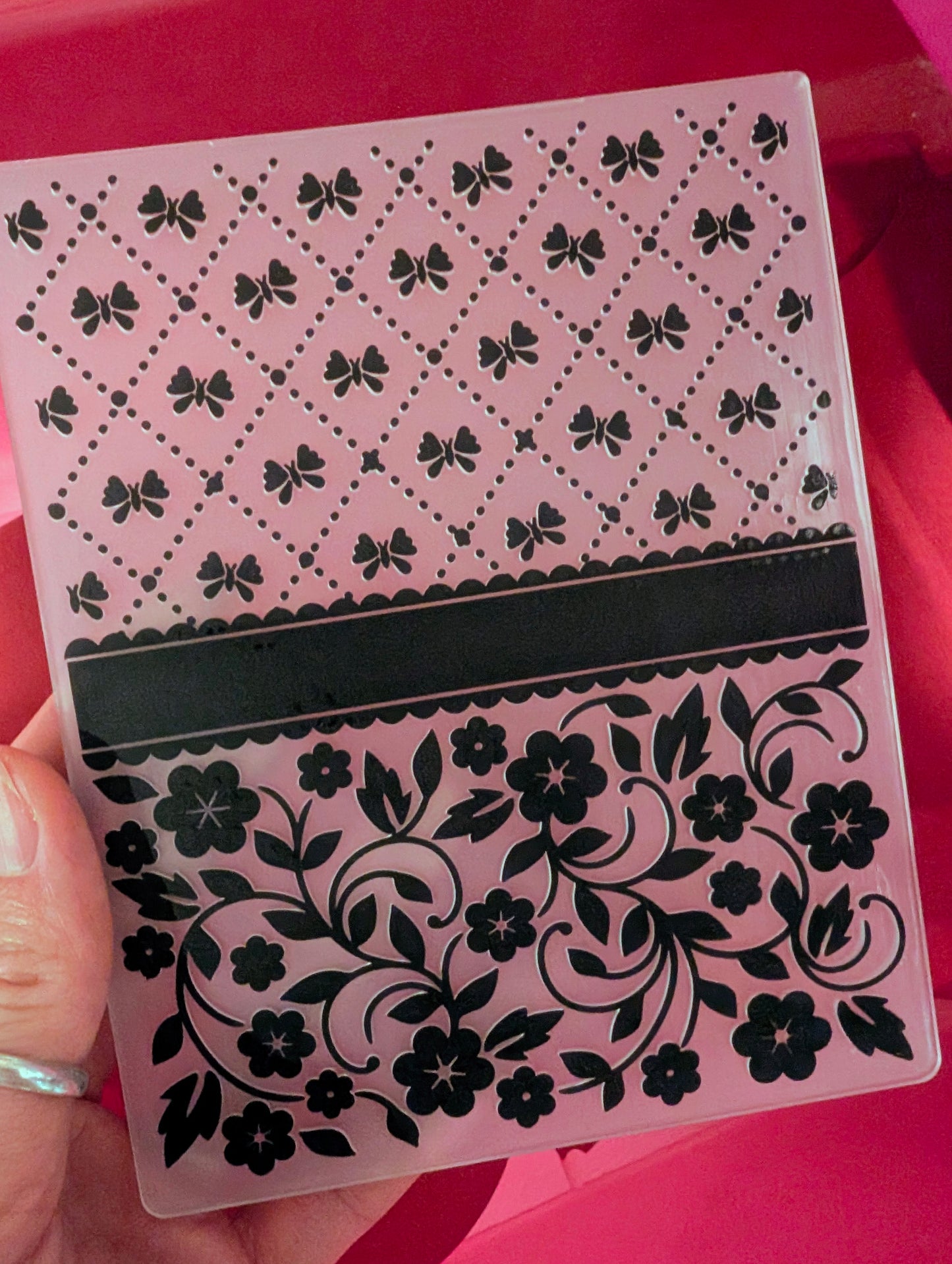Cottage Core Embossing Folder