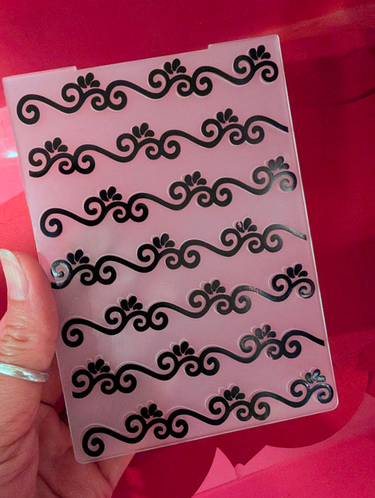 Swirl Embossing Folder