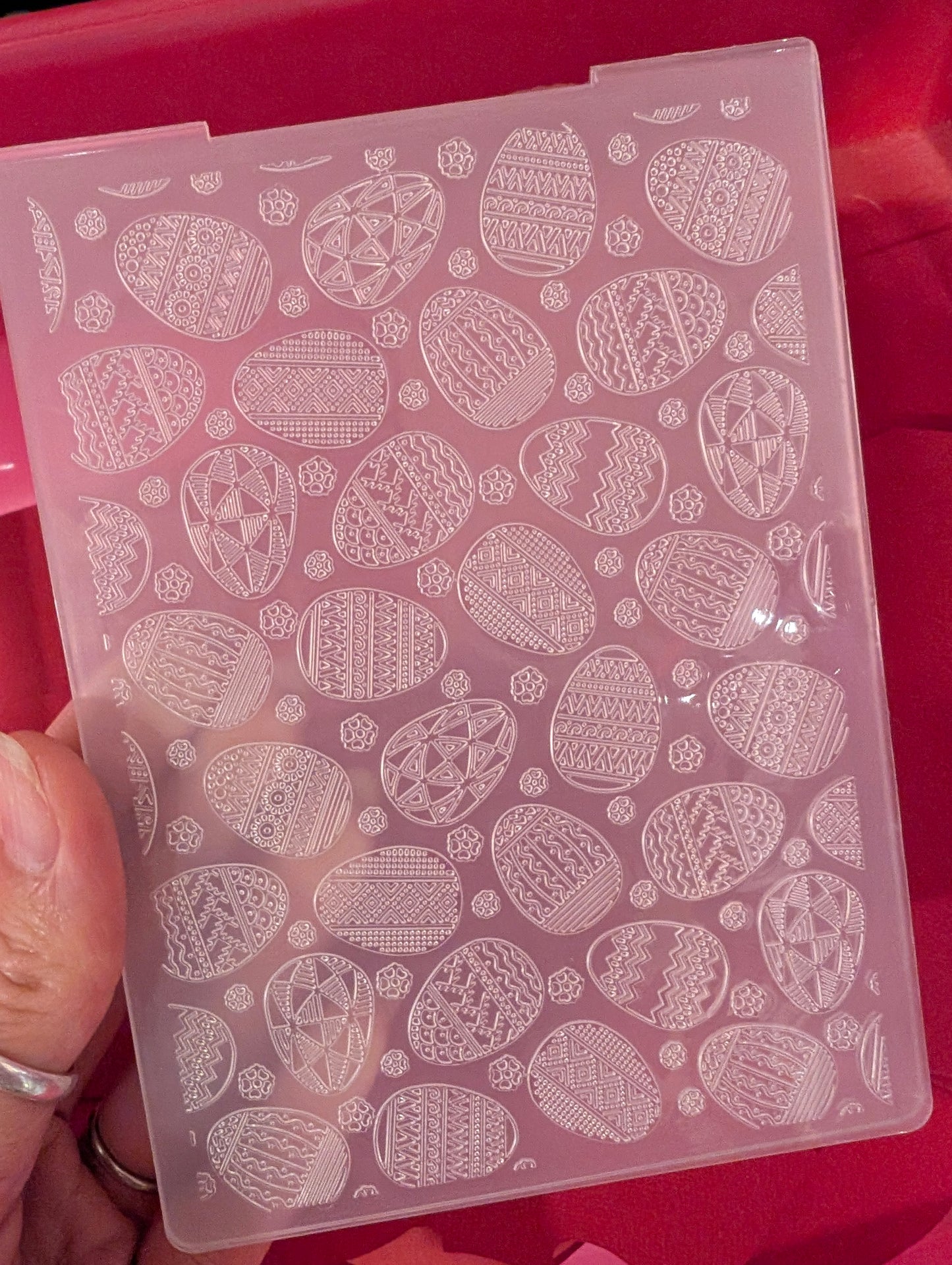 Easter Eggs Embossing Folder