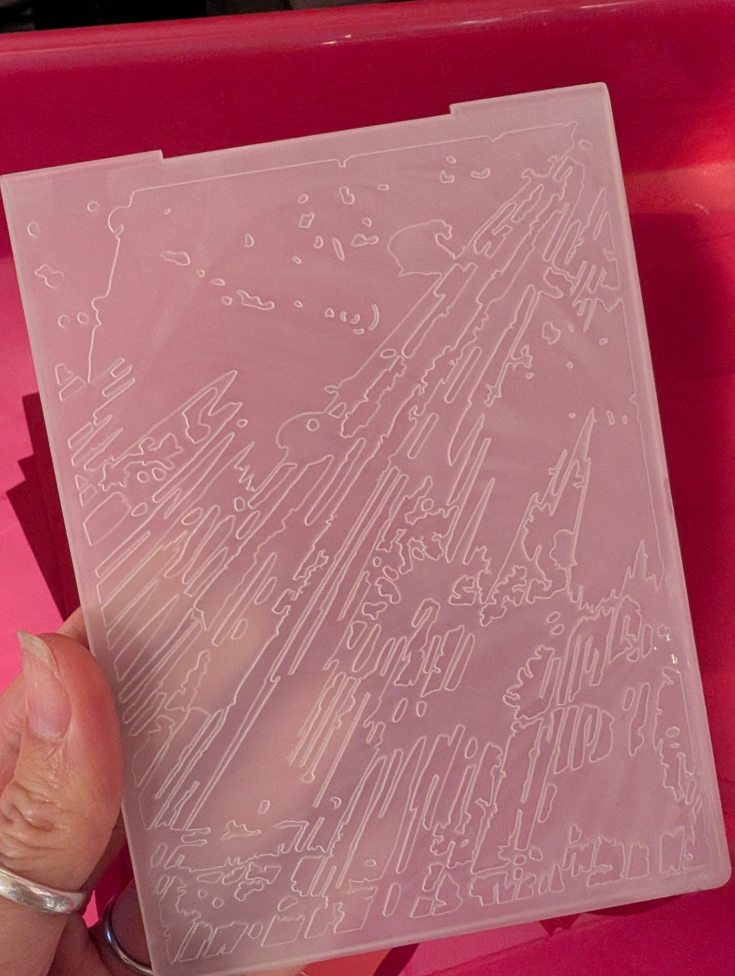 Mud Embossing Folder