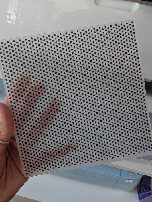 Swiss Dots Embossing Folder