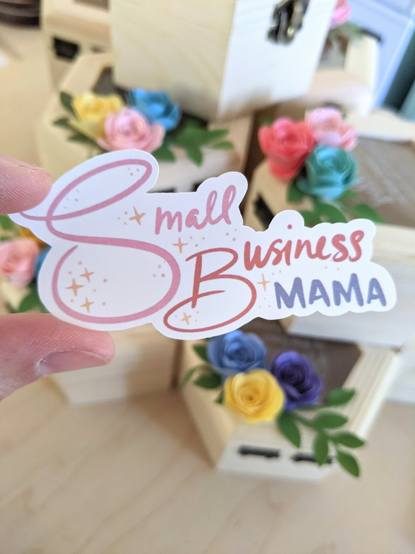 Small Business Mama Sticker