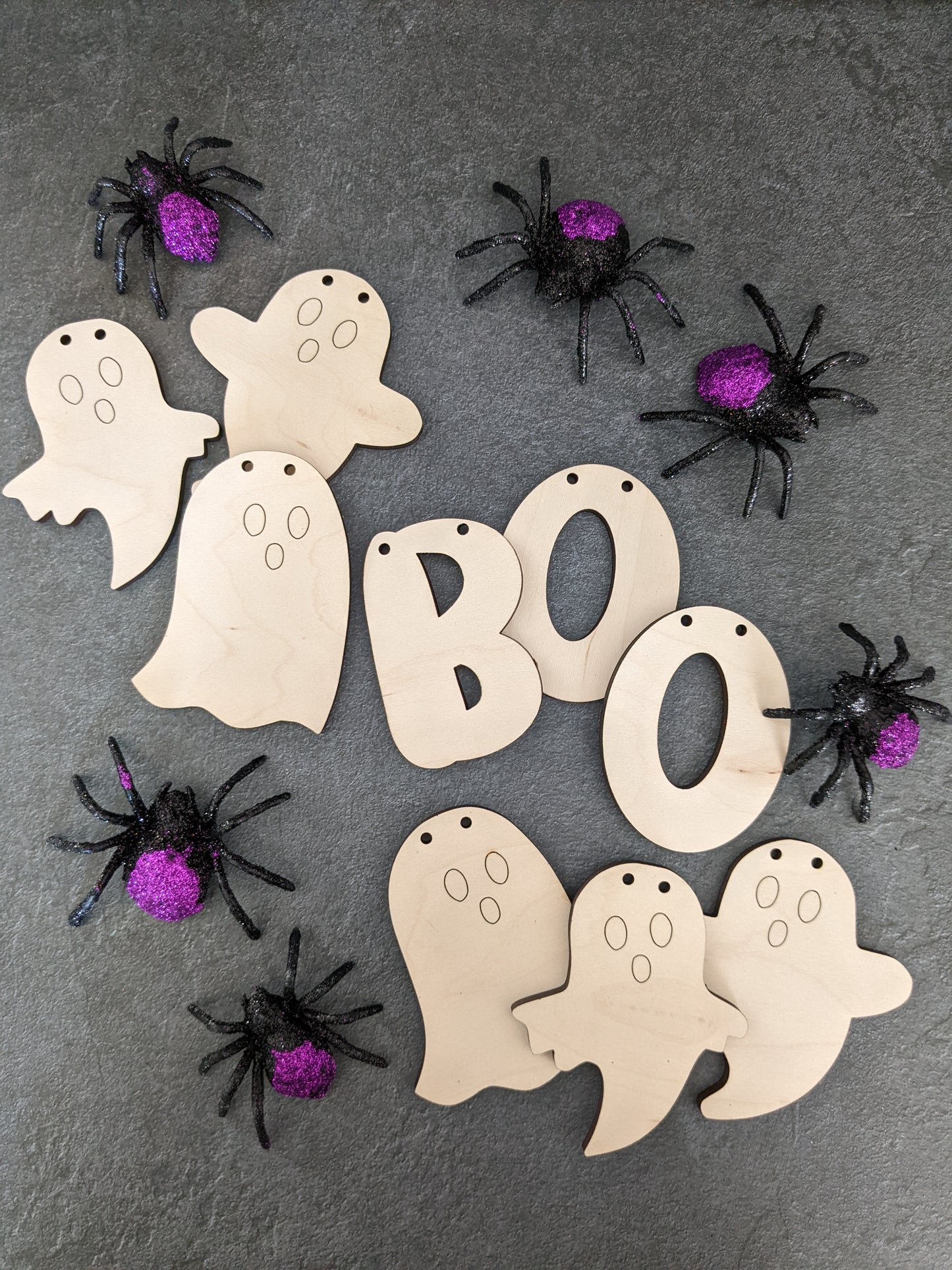 Ghost Boo Garland DIY Paint Kit