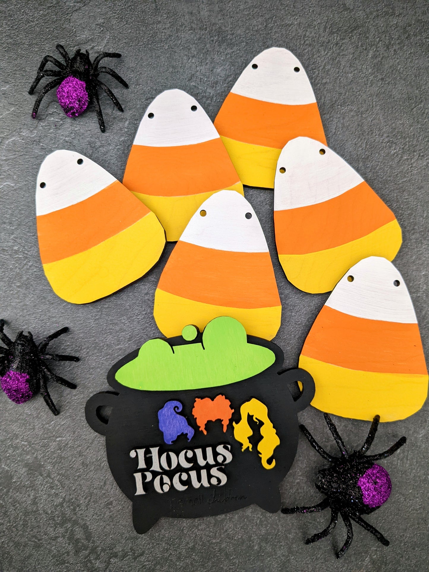 Halloween Garland Hocus Pocus Candy Corn