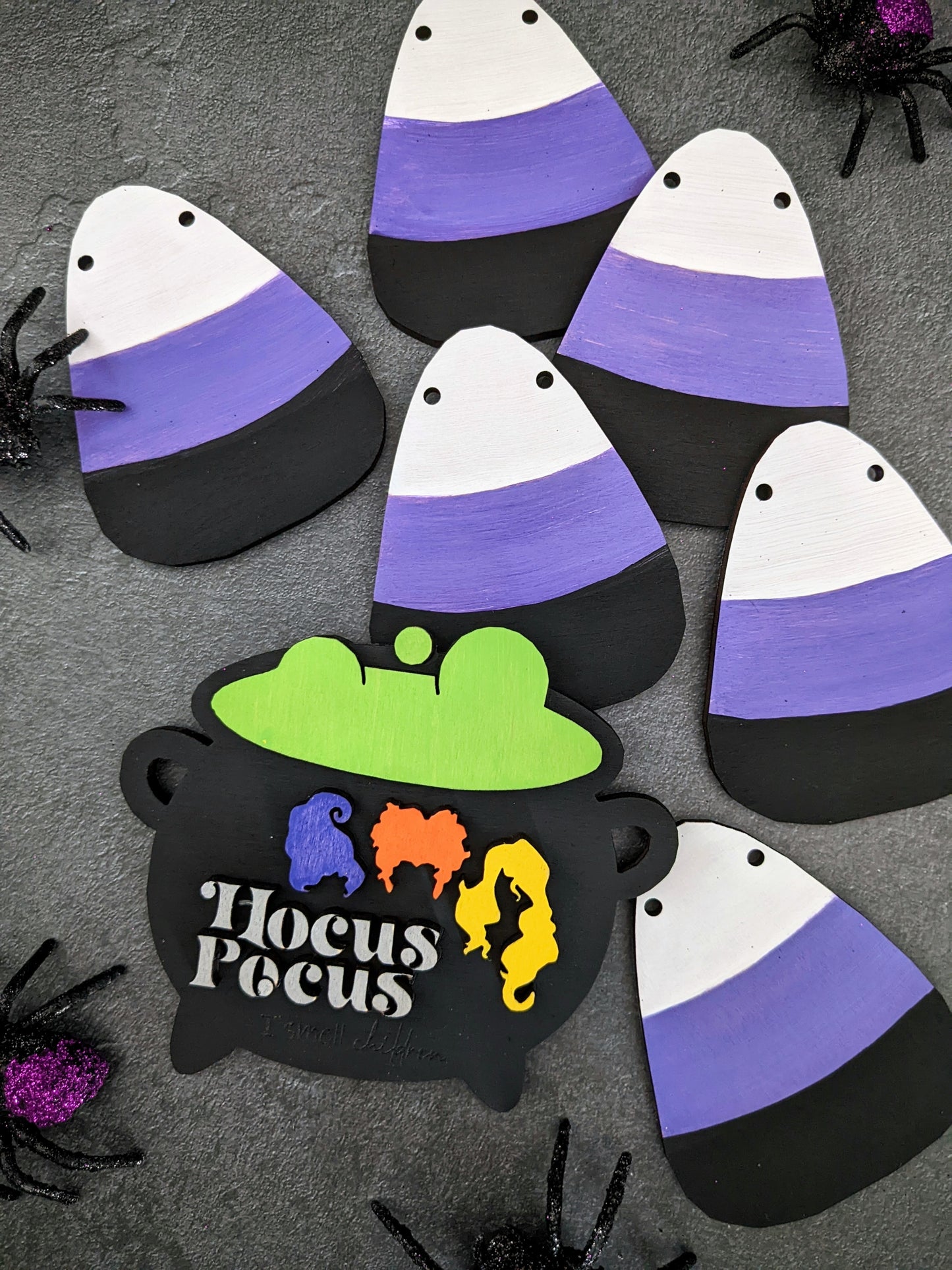 Halloween Garland Hocus Pocus Candy Corn