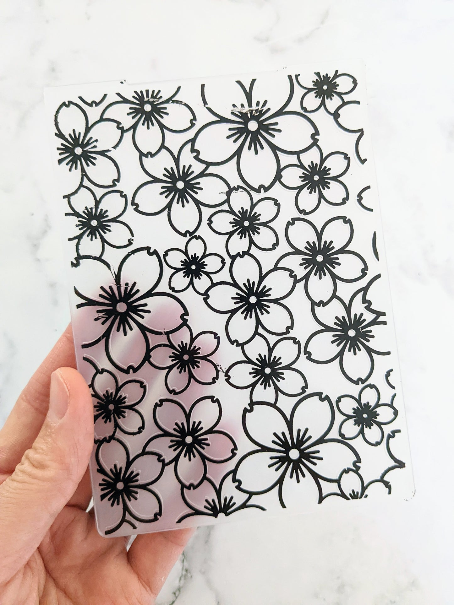 Blossom Embossing Folder