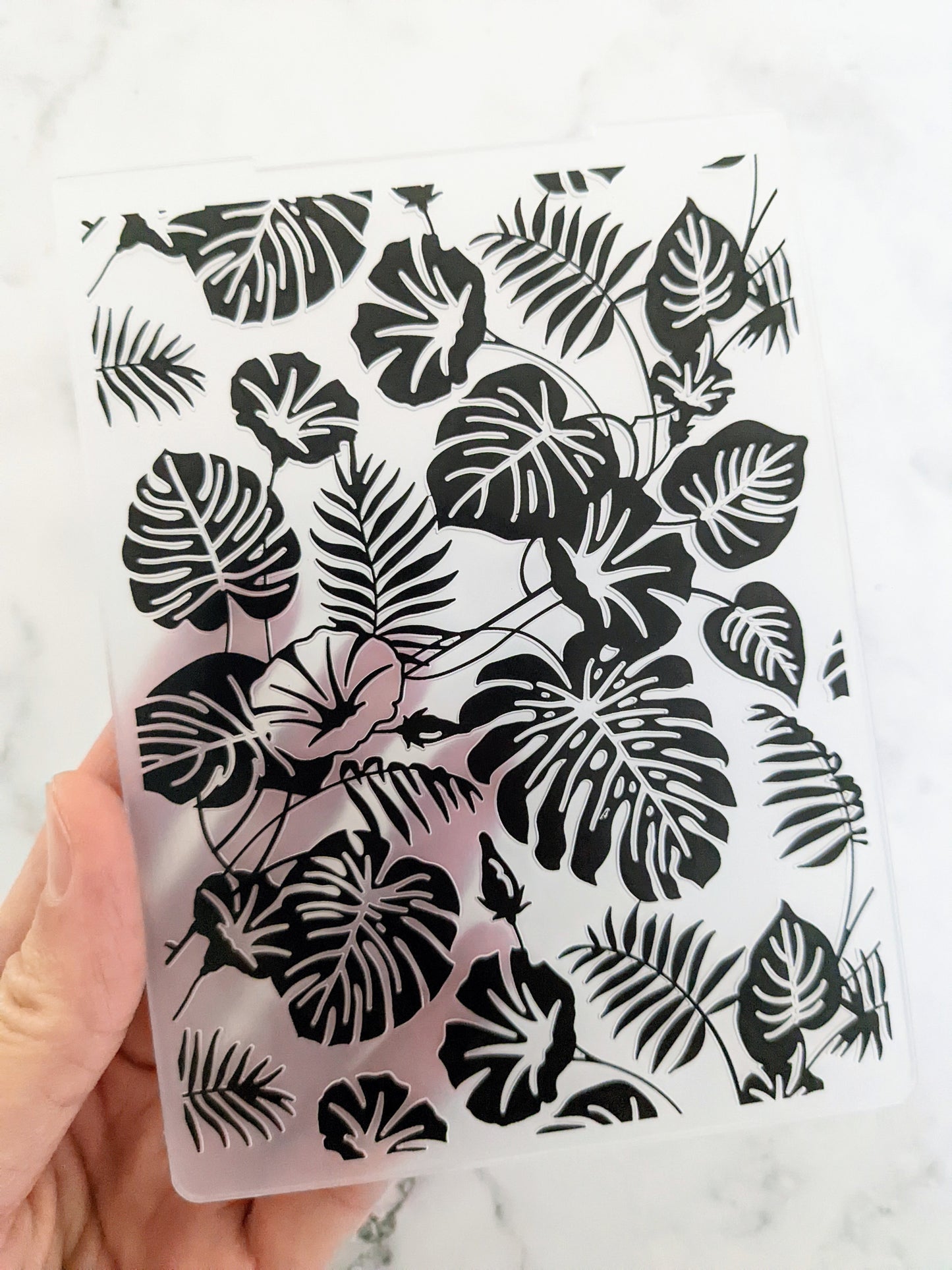 Palm Leaves Embossing Folder