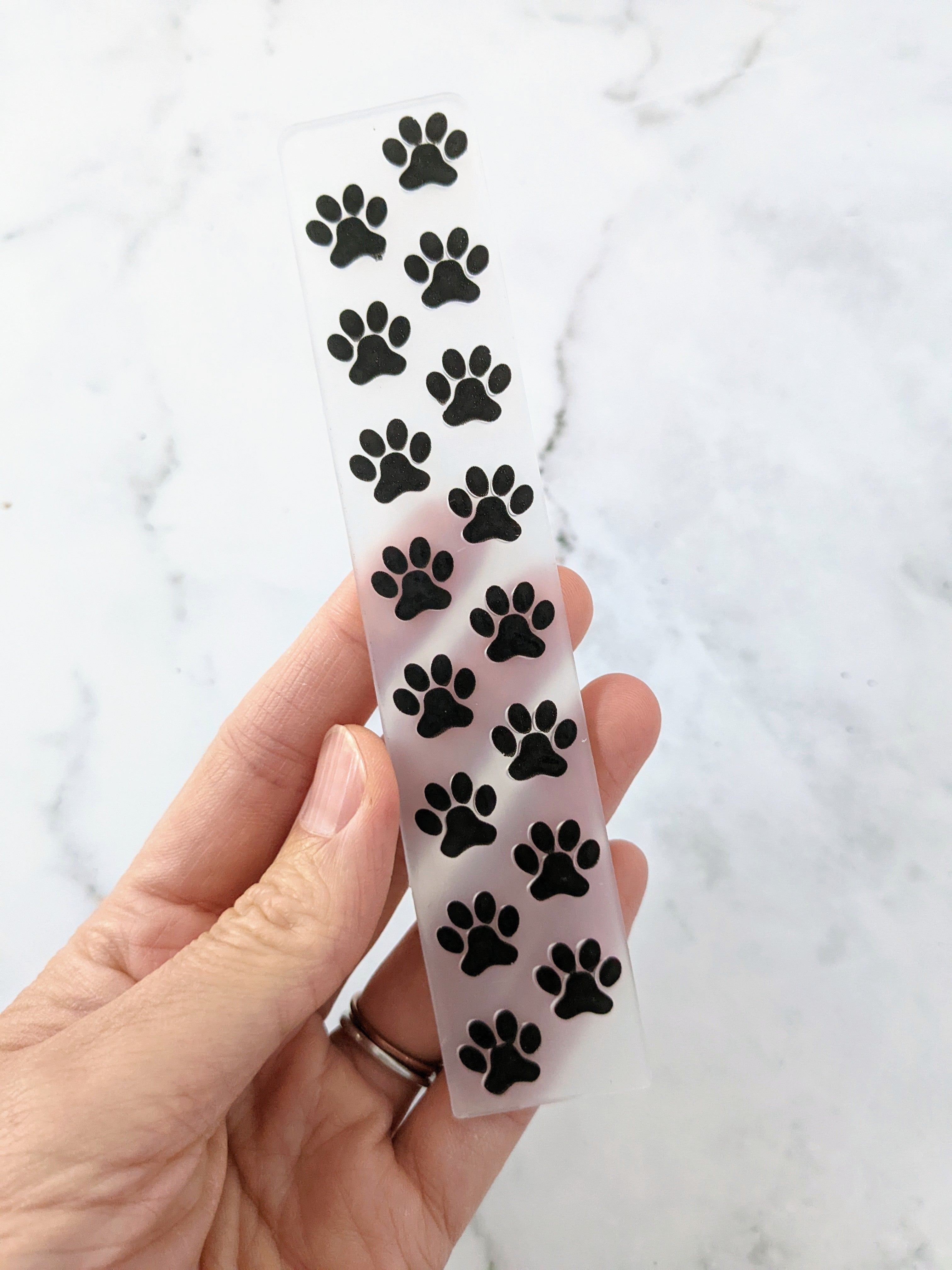 Dog Paw Embossing Folder FancifulChaos