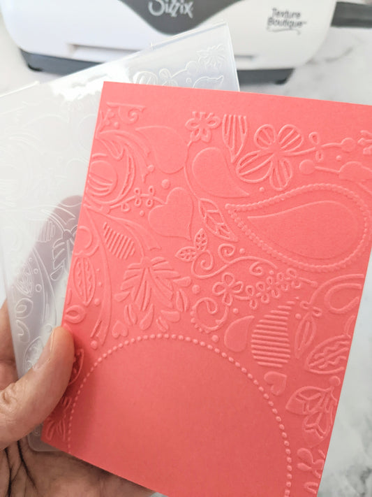 Paisley Embossing Folder