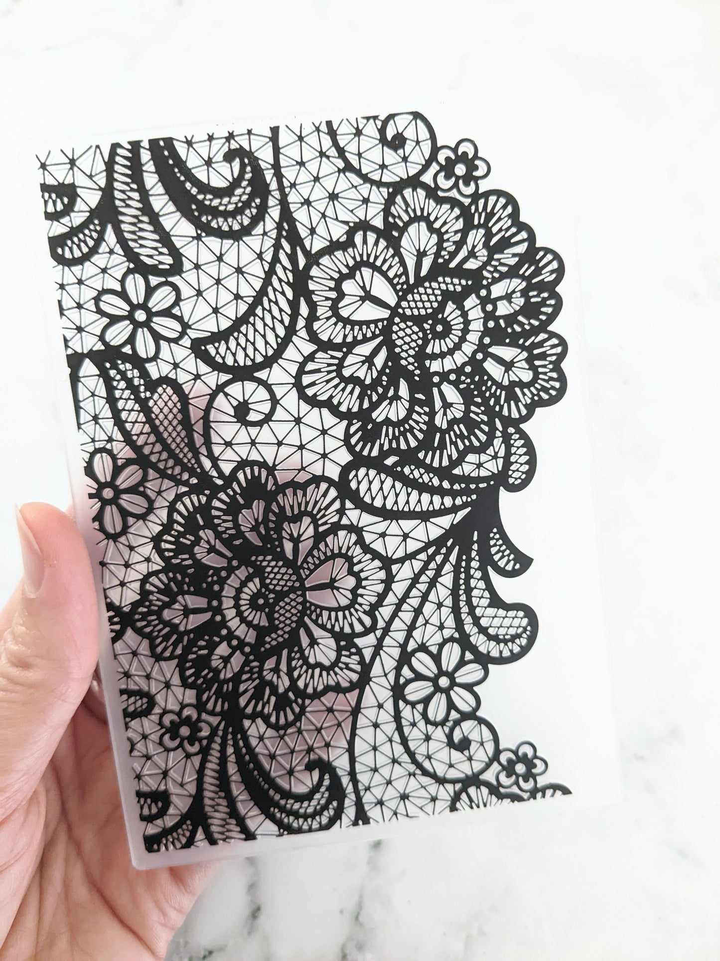 Lace Embossing Folder