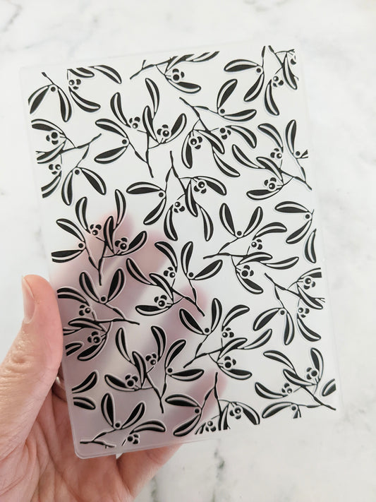 Olive Branch Embossing Folder