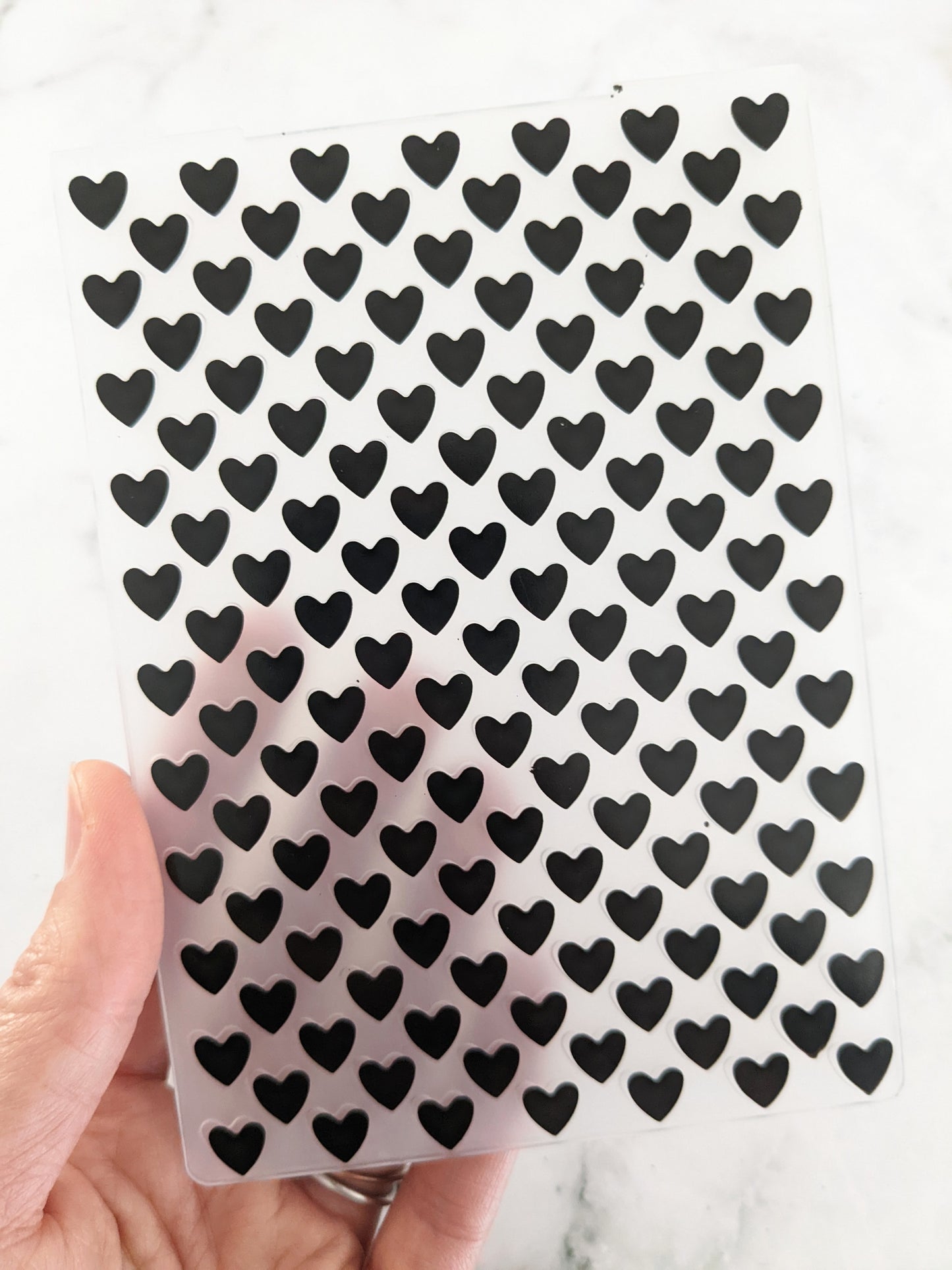 Heart Embossing Folder