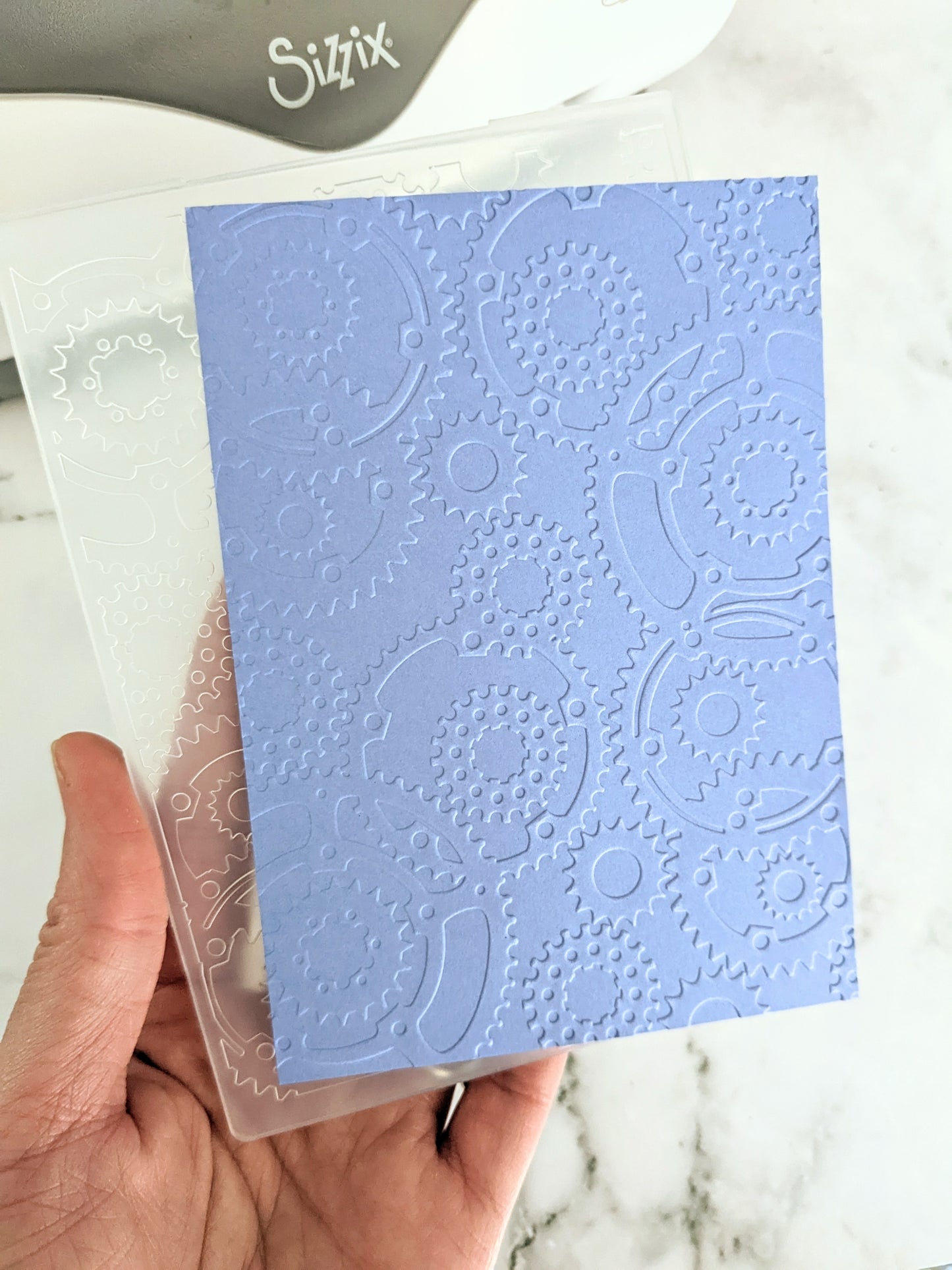 Machine Gear Embossing Folder