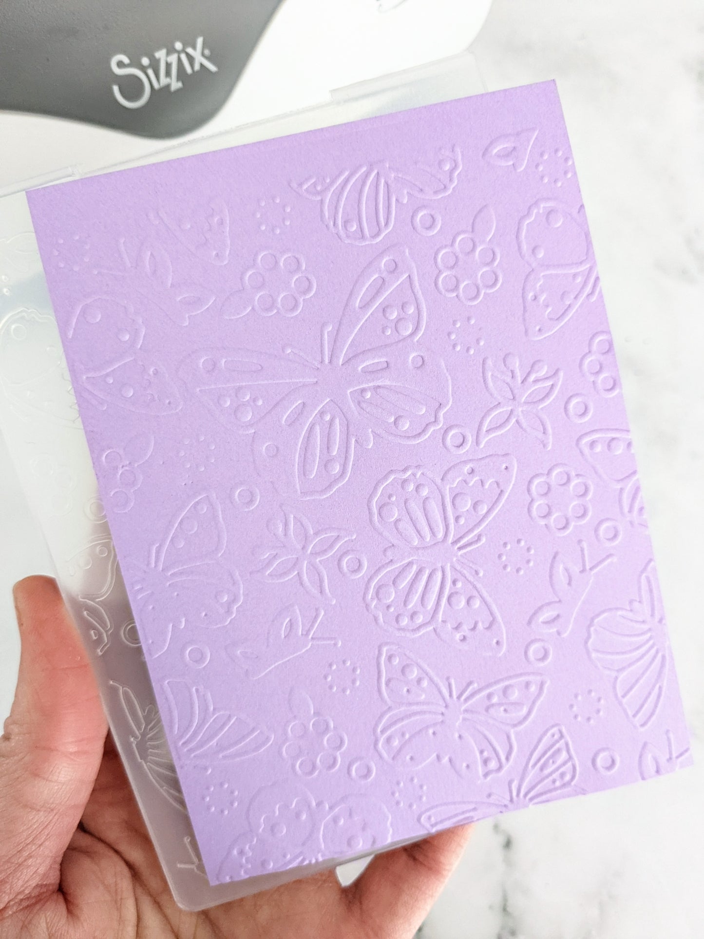 Butterfly Embossing Folder