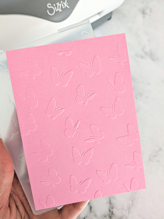 Simple Butterfly Embossing Folder