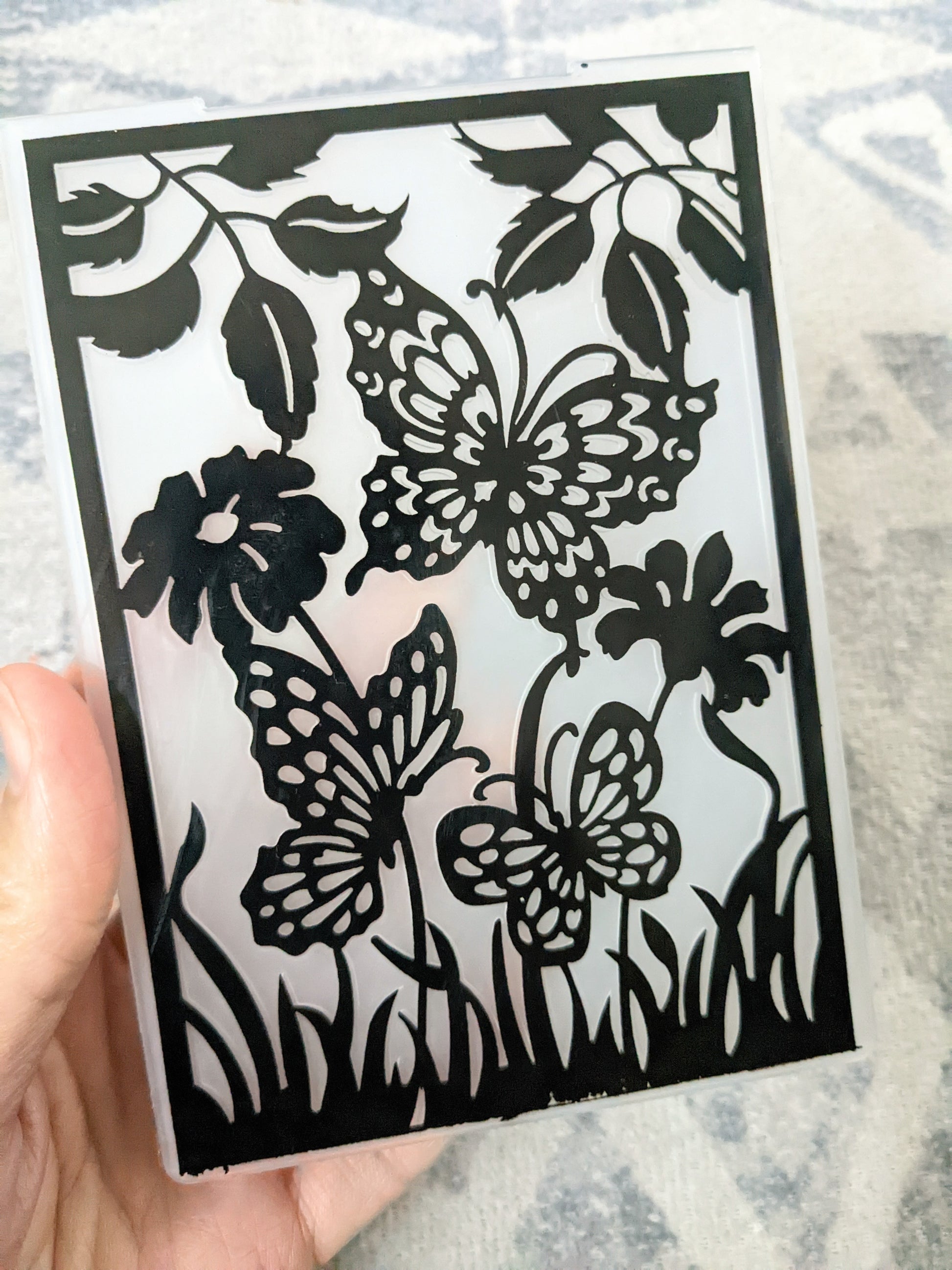 Butterfly Embossing Butterfly Trio Embossing Folder – FancifulChaos