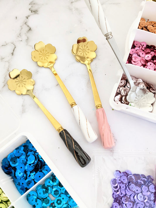 Blossom Mixing Confetti Spoon
