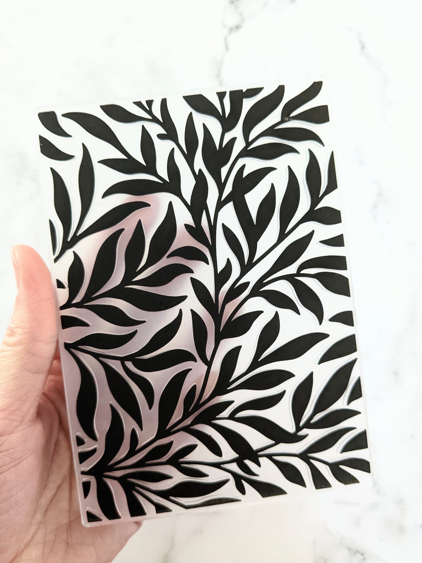 Wild Leaves Embossing Folder