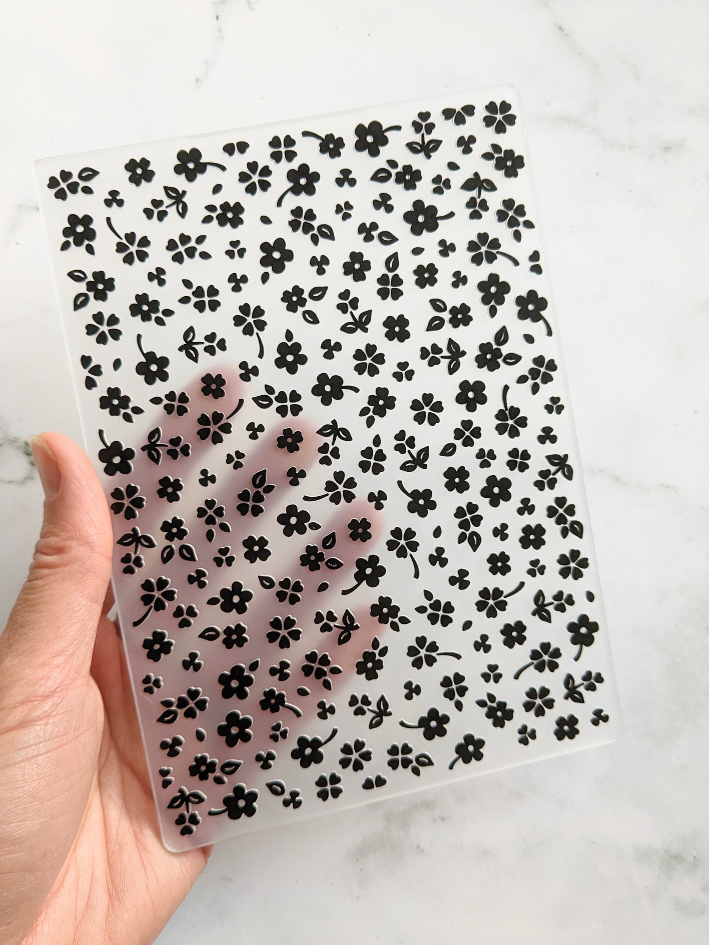 Mini Flowers Embossing Folder