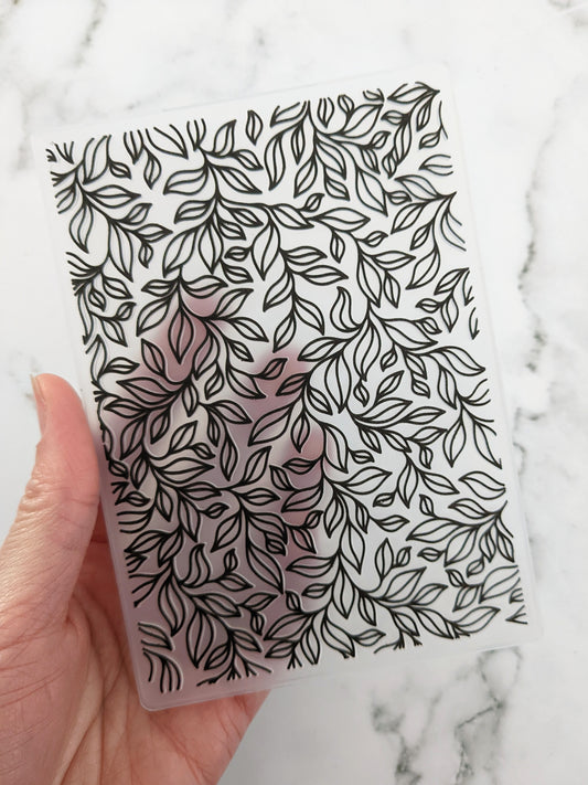 Greenery Embossing Folder