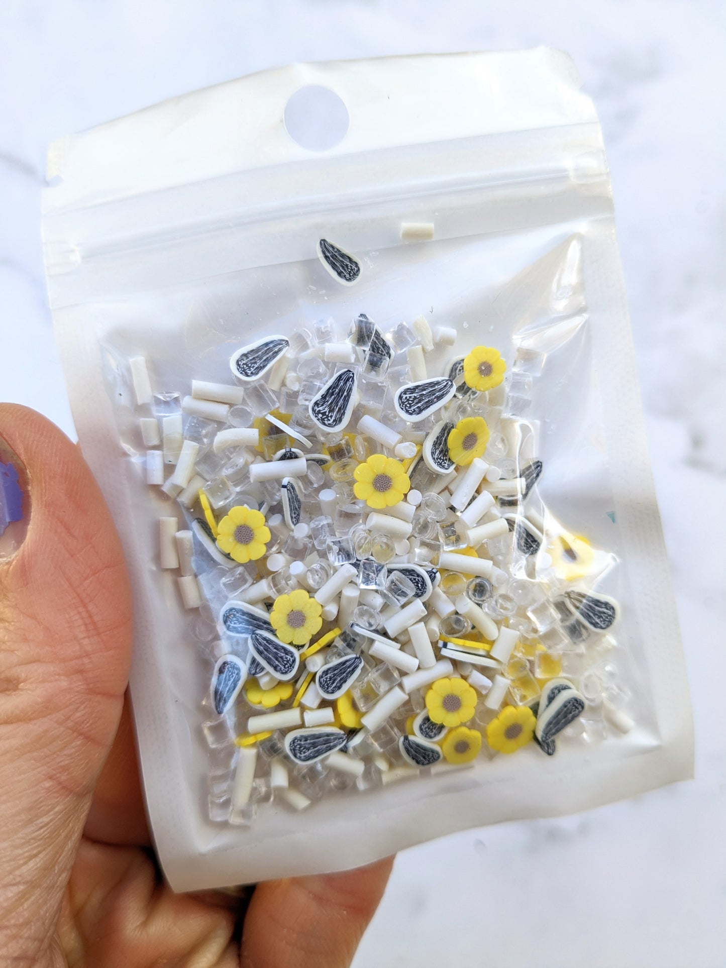 Yellow Flower Confetti