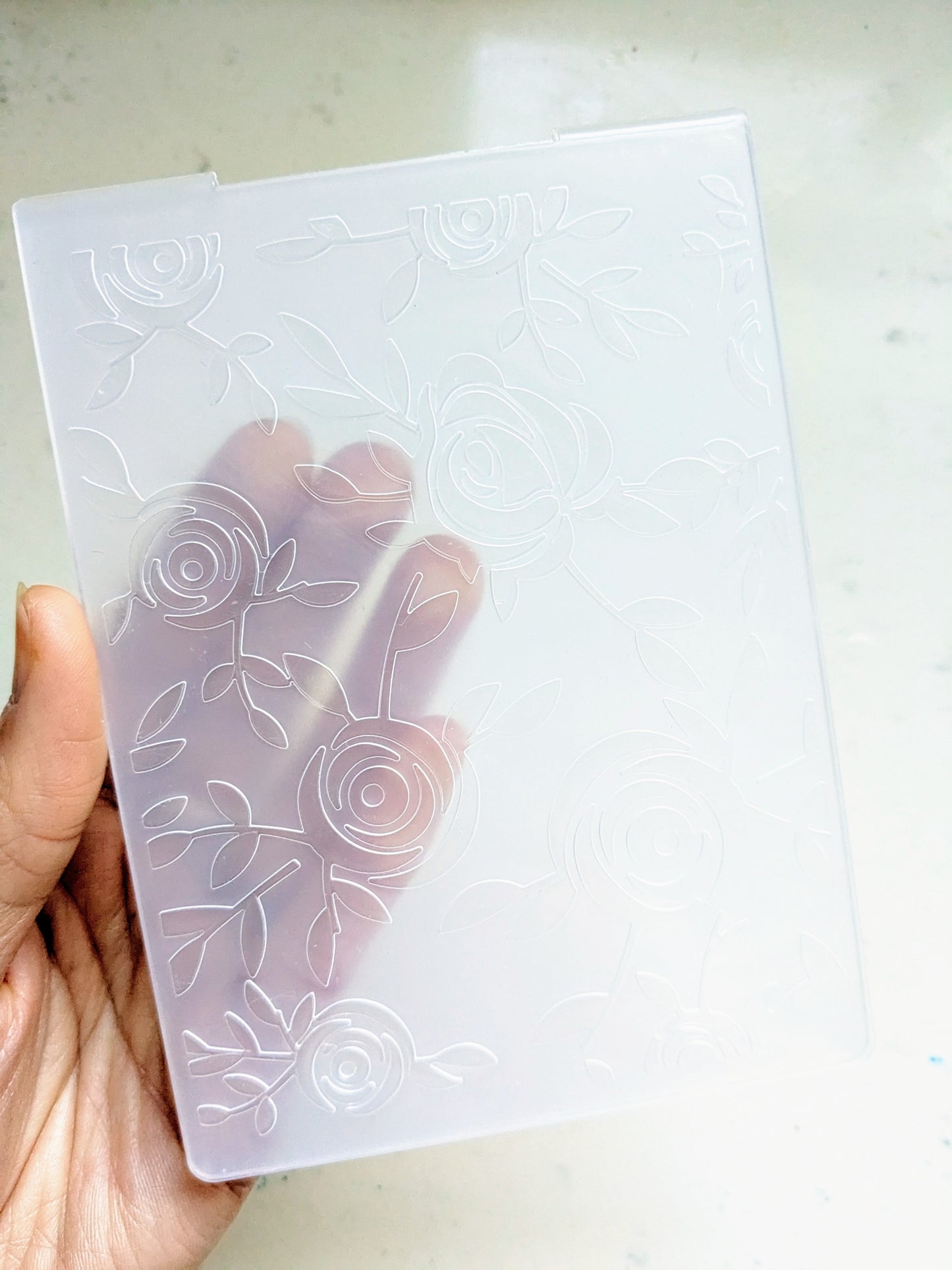 Roses Embossing Folder